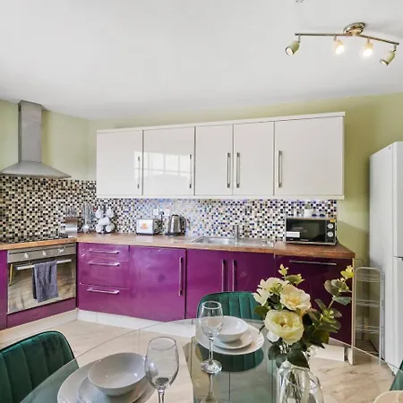 아파트 Harbourside Penthouse Sleep 16 브리스틀